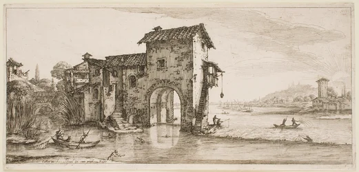 The Mill on the River, from the series “The Landscapes of Florence”