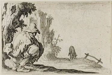 The Peasant Squatting, from The Caprices