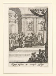 The Presentation of Christ, no. 10 of The Life of the Virgin