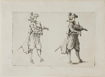 The Violin Player, from The Caprices