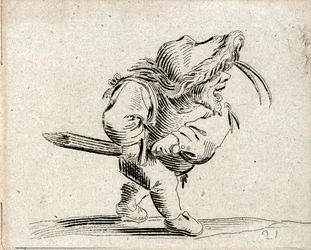 Various Hunchback Figures (engraving)