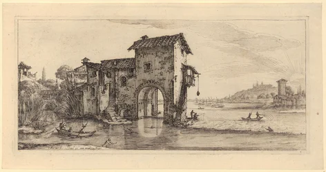 Watermill, Plate 7 from the series “Landscapes for Giovanni de
