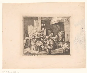 Peasants Around the Hearth