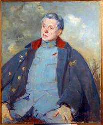 Portrait of the French Politician Joseph Paul Boncour as an Officer