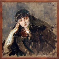 Study for the Portrait of Countess Anna Elisabeth de Noailles
