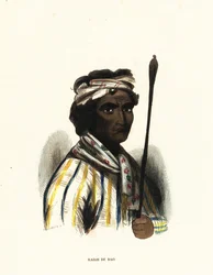 Make-Tetti, Raja of Dao, Maluku Islands, Indonesia