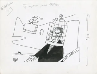 Le Figaro, Satirical in Black & White
