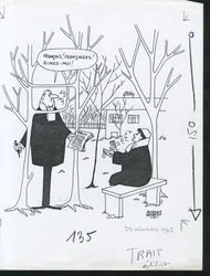 Paris-Presse, Satirical in Black & White