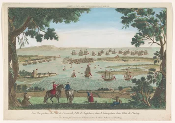 View of the Harbor in Portsmouth