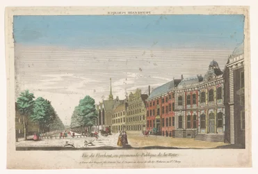 View of the Lange Voorhout in The Hague