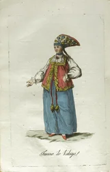 A Maiden from Kaluga in Festive Dress