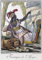Frontispiece of Africa - in 