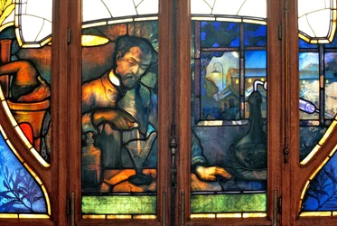 Nancy, Art Nouveau, Chamber of Commerce and Industry, Stained glass windows