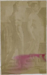 Study of a Male Nude Model, Standing and Seen from the Side, in the Studio of Jacques de Lalaing