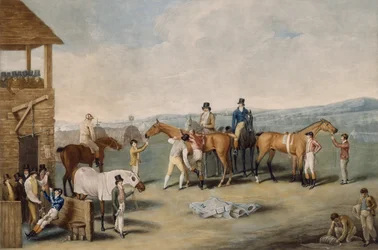 A Pair: Preparing to Start, London January 20th 1803