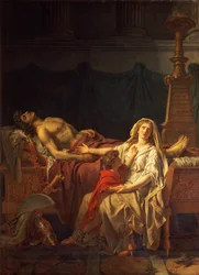 Andromache mourning Hector
