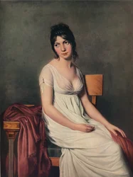 Portrait of a Young Woman in White, 1798