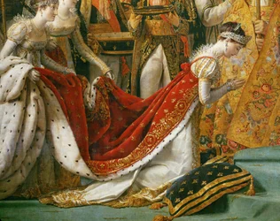 Coronation of Napoleon in Notre-Dame ...