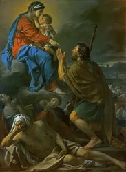 Saint Roch Begs the Virgin Mary for Liberation from the Plague, 1780