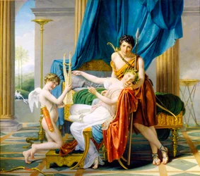 Sappho, Phaon and Cupid, 1809