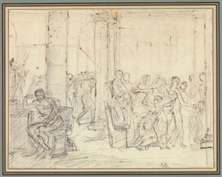 Study for The Lictors Bringing Brutus the Bodies of His Sons