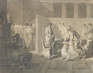 Study for The Lictors Bringing Brutus the Bodies of his Sons