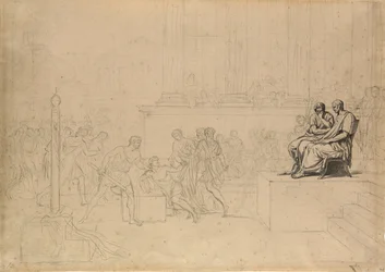 Study for the Execution of the Sons of Brutus