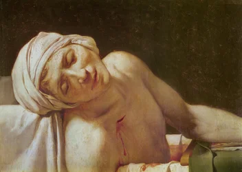 The Death of Marat (detail)