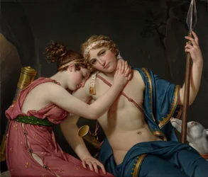 The Farewell of Telemachus and Eucharis, 1818