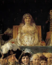 The Rite of Napoleon (detail)