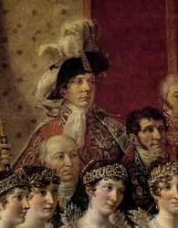 The Rite of Napoleon (detail)