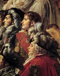 The Rite of Napoleon (detail)