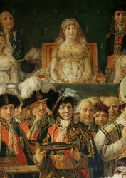 The Coronation of Napoleon I by Pope Pius VII in the Cathedral of Notre-Dame de Paris
