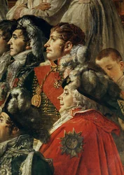 The Coronation of Napoleon I by Pope Pius VII in the Cathedral of Notre-Dame de Paris