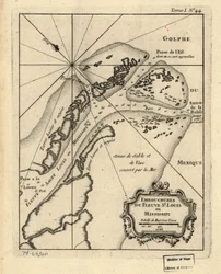 Mouths of the St. Louis or Mississippi River, 1763