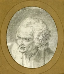Portrait of Jean-Jacques Rousseau, 1775