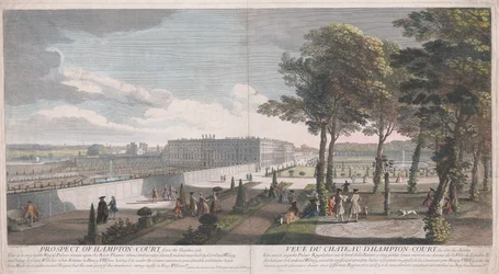 Prospect of Hampton Court from the Garden Side