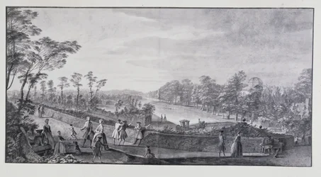 The artificial river, Lord Burlington