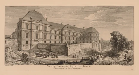 View of the Royal Château of Blois, Taken from the Countryside