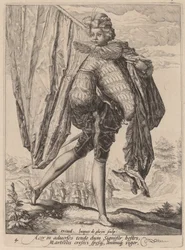 Soldier Armed with Broadsword and Shield