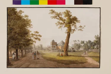 Panorama on the main avenue in Vienna