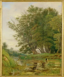 Landscape in the Prater Gardens, Vienna