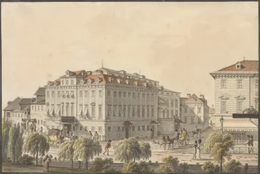 The Theater an der Wien, ca 1816