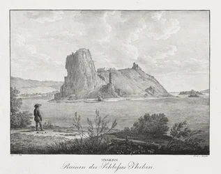 Hungary, Ruins of Theben Castle