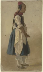 Hessian peasant girl