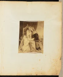 Painting of Young Man and Woman