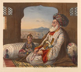 Dost Mahommed King of Caubul and his Youngest Son