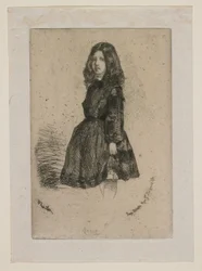 Annie from Twelve Etchings from Nature