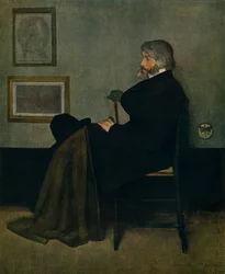 Arrangement in Grey and Black, No. 2: Thomas Carlyle, c. 1872