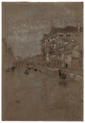 Canal in Venice Tobacco Warehouse